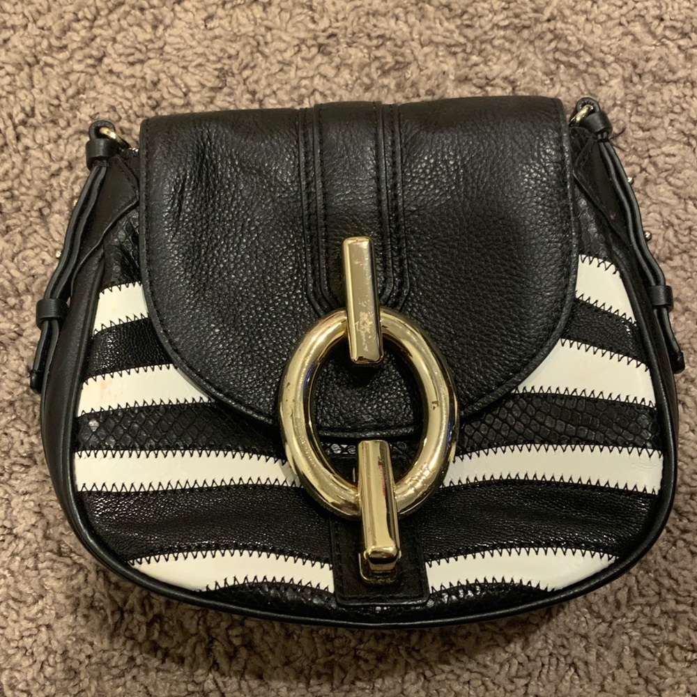 Dvf Sutra Mini Zebra Patchwork Bag - image 5